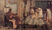 John William Waterhouse The Favourites of the Emperor Honorius oil on canvas